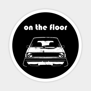 classic tuning stance car Magnet